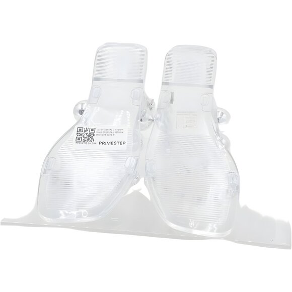 Jeffrey Campbell Gum-Drop Jelly Sandals Clear Beaded Strappy Women's US 8 - Picture 6 of 6